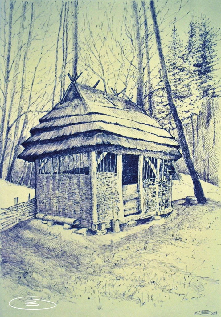 Koleshnia in Popelnyky Village